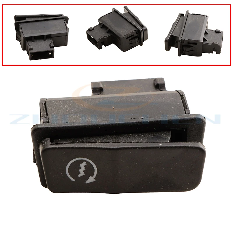 2-pin Electric Start Switch Button / Starter Switch For Scooter Moped Go Kart Karting GY6 125 150 152QMI 157QMJ Dirt Bike Parts