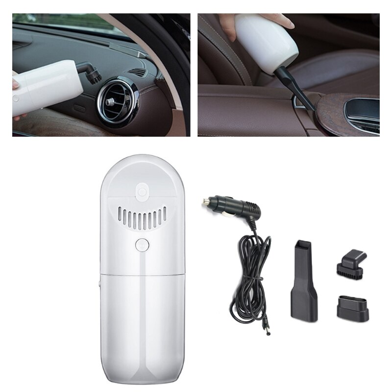 Dust Brush Tool Mini Sweeper High-power Automotive Supplies Portable Handheld Machine for Car Home Dust Cleaning: W-A