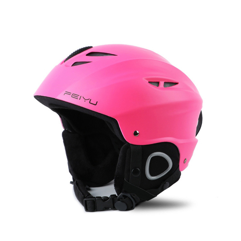 ACEXPNM Brand Ski Helmet Integrally-molded Snowboard Helmet Men Women Skating Skateboard Skiing Helmet Snowboard For Safety: Pink / M 52cm-55cm