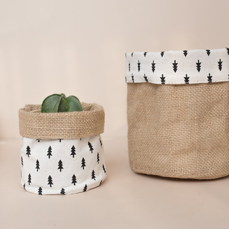 Decorative Jute Flower Pot Covers