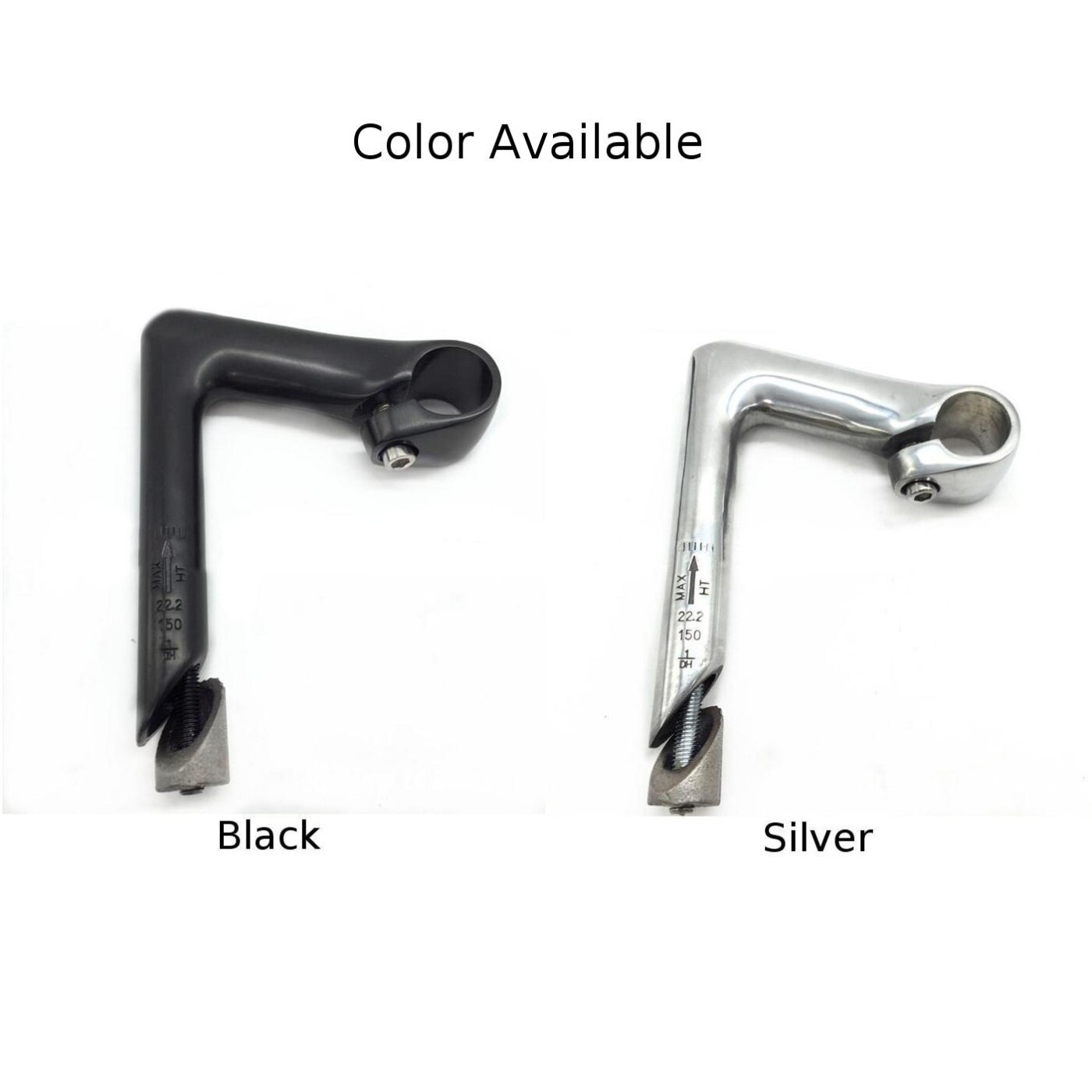 Bicycle Bike Quill Stem Riser 100mm Handlebar 25.4mm Clamp Handlebar Parts