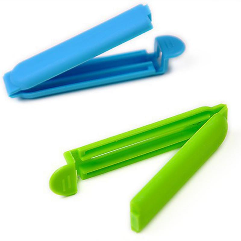 5 stk bærbare taske klips snack frisk mad opbevaring taske sealer mini vakuum sealer klemme mad clip husholdning køkken tilbehør