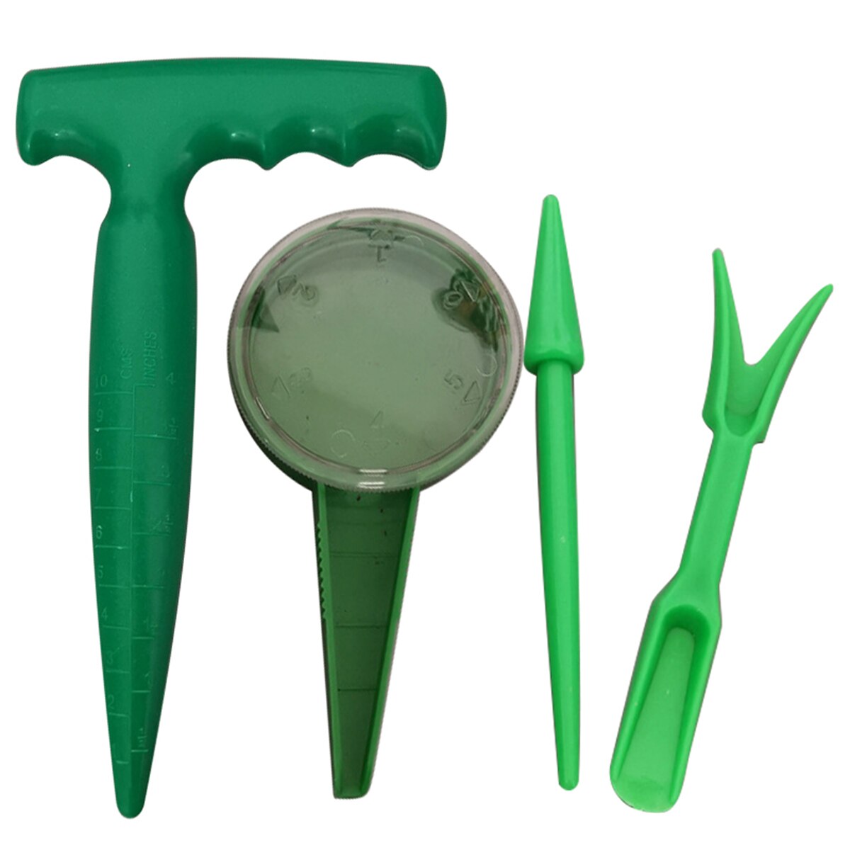 Mini 4pcs Garden Transplanting Planting Seeder Plant migration tool Nursery Plant Seedling Cultivate Tools Seeder Puncher