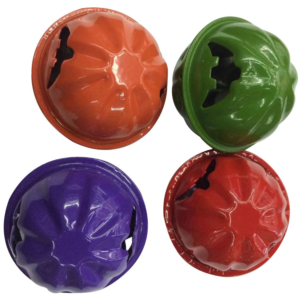 SET of 20 PUMPKIN HALLOWEEN DECORATIONS BELLS HANGING DECORATION