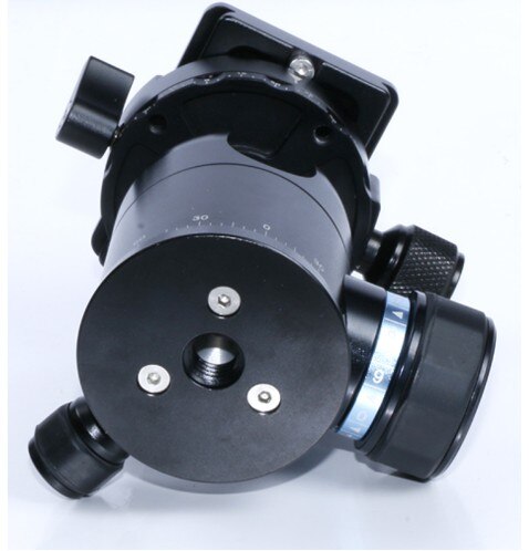 720 Gradi In Lega di Alluminio Professionale Video treppiedi della Macchina Fotografica Panoramica manbily testa a sfera con Arca-swiss piastra a sgancio rapido