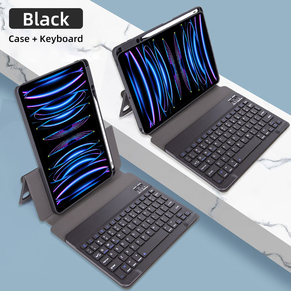 Für iPad Tastatur Fall Für iPad Mini 6 9,7 5th. 10,2 7th 8th 9th Air 3rd 4th. 10,5 10,9 Pro 11 Magnetische Trennung Abdeckung: Dreizehn / Rot