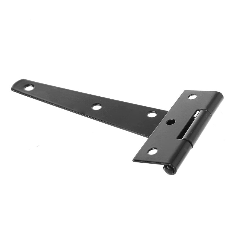 Schwarz Farbe T bilden Dreieck Scharnier Schrank Schuppen Holz Tür Tor Scharniere Hardware-