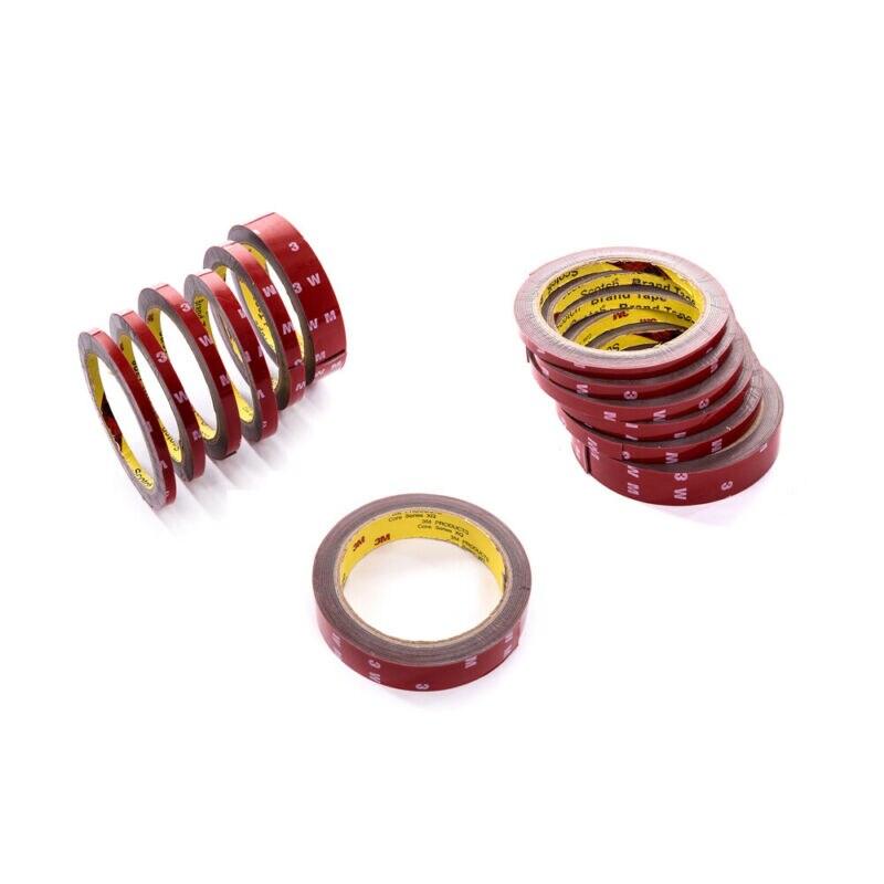 Auto Speziellen doppelseitigen Klebeband 3M Starken Permanent Auto Stoßstange Trimmt Auto Bildschirm Reparatur Zubehör 5/6 /7/8/9/10/12/15/18/20MM