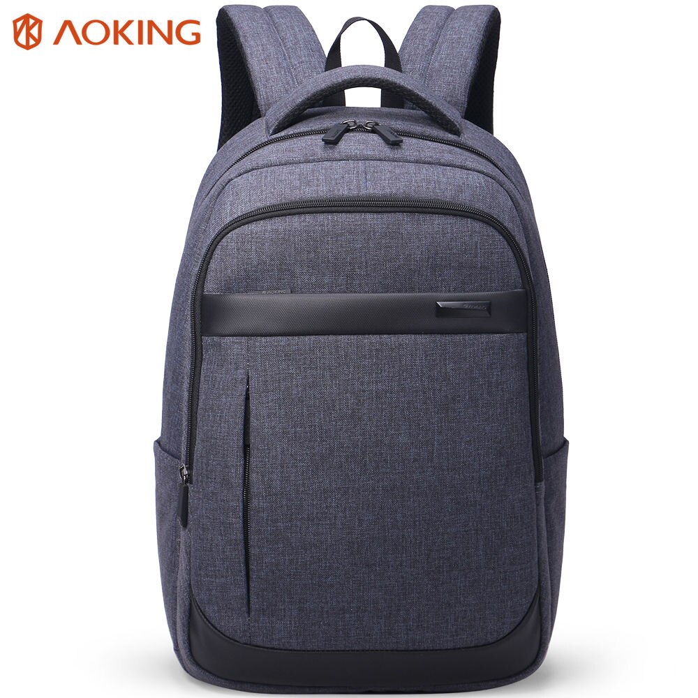 Aoking Mochilas dos homens de Negócios de Lazer Mochila para Computador Notebook Laptop Sacos Homens Mochila Escolar Mochila Quadrado: Sapphire Blue