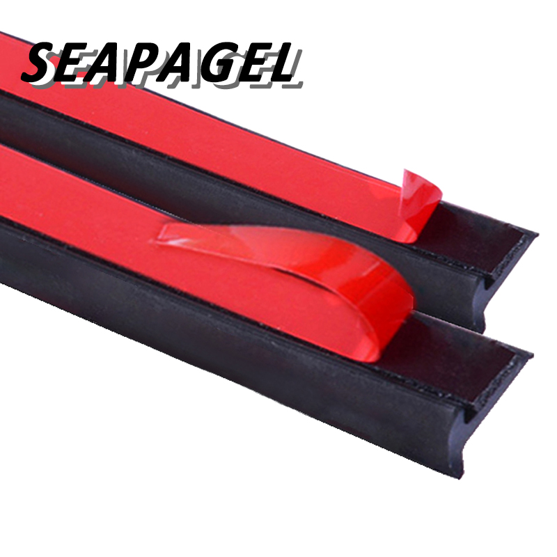 Striscia di tenuta automatica universale Inclinata in gomma a forma di T Resistente alle intemperie Bordo Trim Porta auto Tronco Coperchio Gap Guarnizione Striscia di isolamento acustico