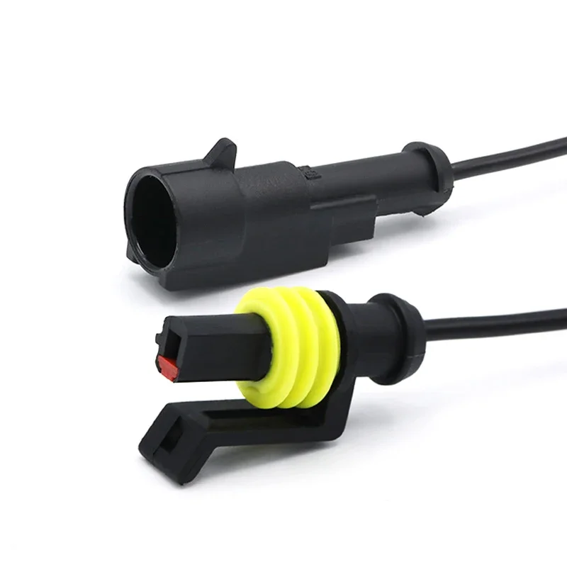 5 conjuntos amp 1p 2p 3p 4p 5p 6p maneira à prova dwaterproof água elétrica auto macho fêmea conector plug com chicote de cabo de fio para carro motocicleta: Cinza escuro / 10-19 Pcs