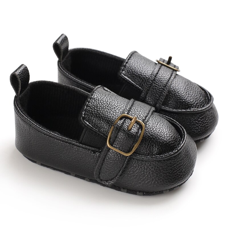 Niño niña niño deportes zapatillas de deporte Zapatos bebé niño chico de Casual zapatos de cuero: Dorado / 13-18 meses