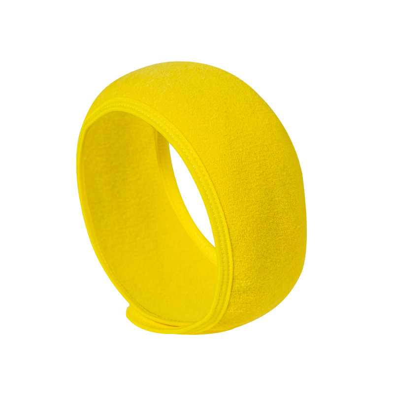 Hoofdbanden Verstelbare brede haarband Yoga Spa Bad Douche Make-up Wassen Gezicht Cosmetische hoofdband voor dames Dames Make-up accessoires: Goud