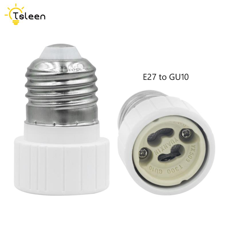 E27 Om GU10 Base Socket Adapter Converter Led Cfl Gloeilamp Lamp Outlet Adapter 1x