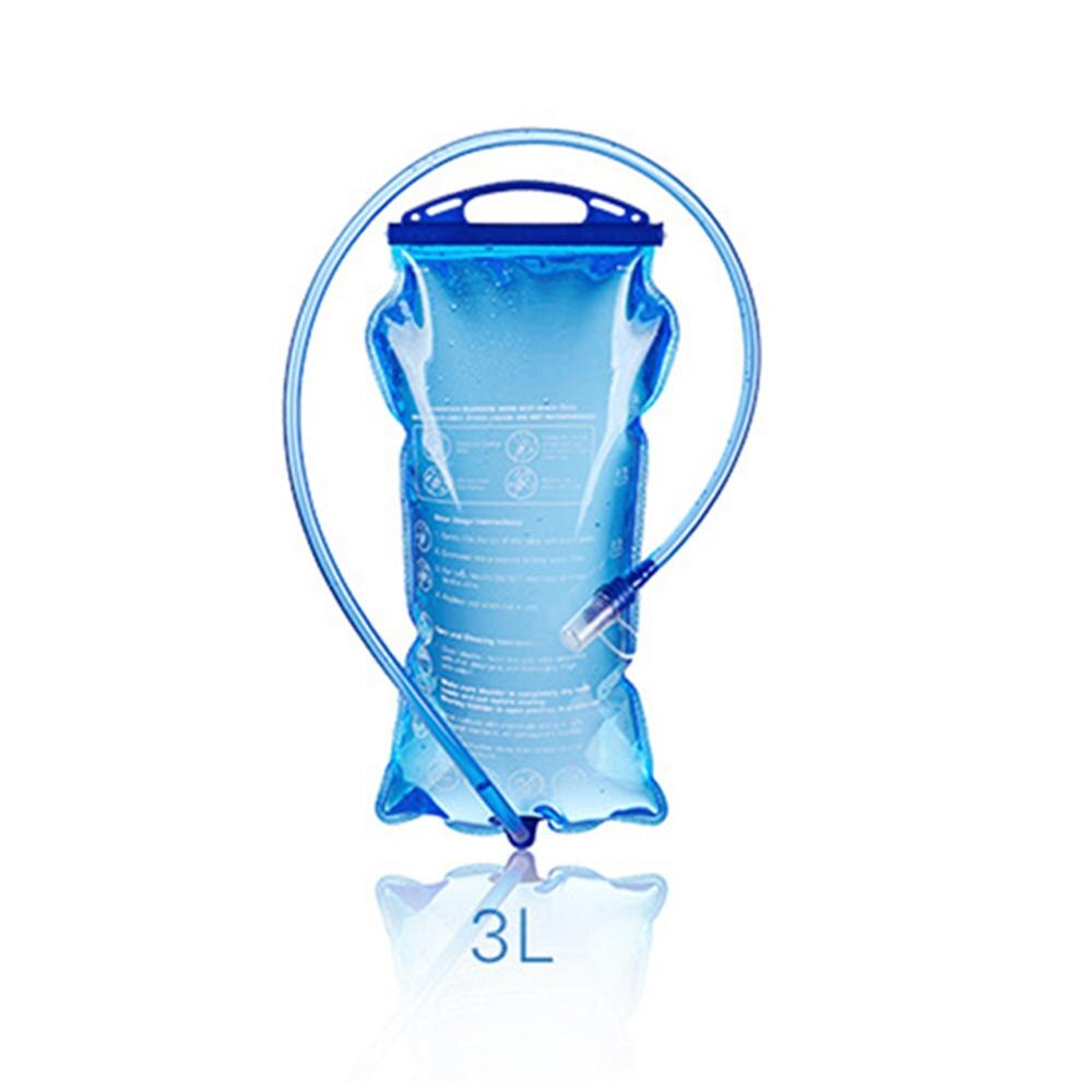 Kolbe til sykkel 1.5-/2-/3- liter lekkasjesikker vannlagerpose vannreservoir til fottur sykling camping utendørs vannflaske: 3.0l