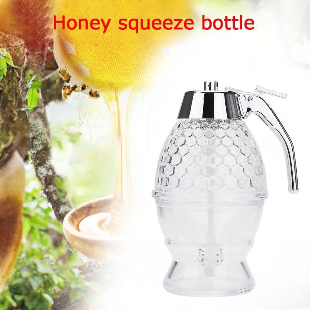 Juice sirup kopp bi honning drypp dispenser vannkoker kjøkken honning beholder gryte krukke tilbehør klem lagring stativ holder bo  e2 b 2