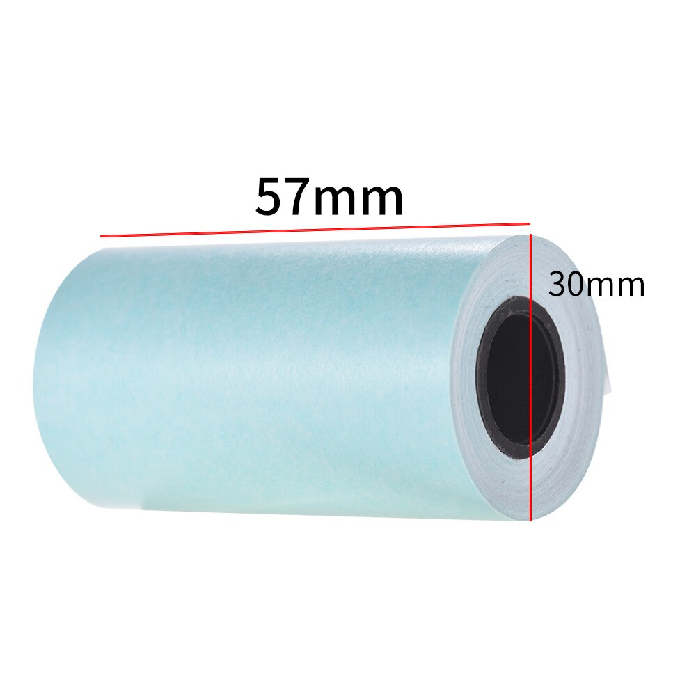 6 roll paper Thermal printer Paperang 57X30mm Sticker maker peripage paper p2 p2 labels Self-adhesive A6 mini