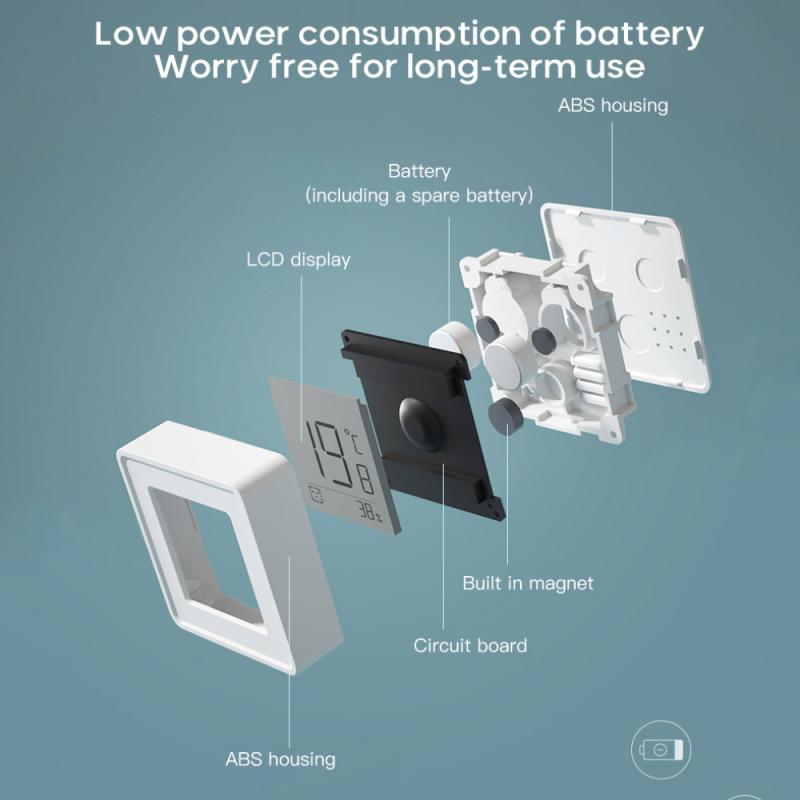 Termo-higrometr domowy pokój dziecięcy wewnętrzny ścienny termometr higrometr pokojowy miernik temperatury suchy termometr domowy