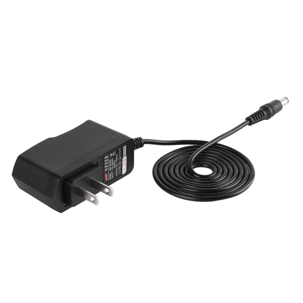 6V 1A 1000mA Black Plastic US Plug Power Charging Charger Adapter 110-240V AC with FCC Certificate: Default Title