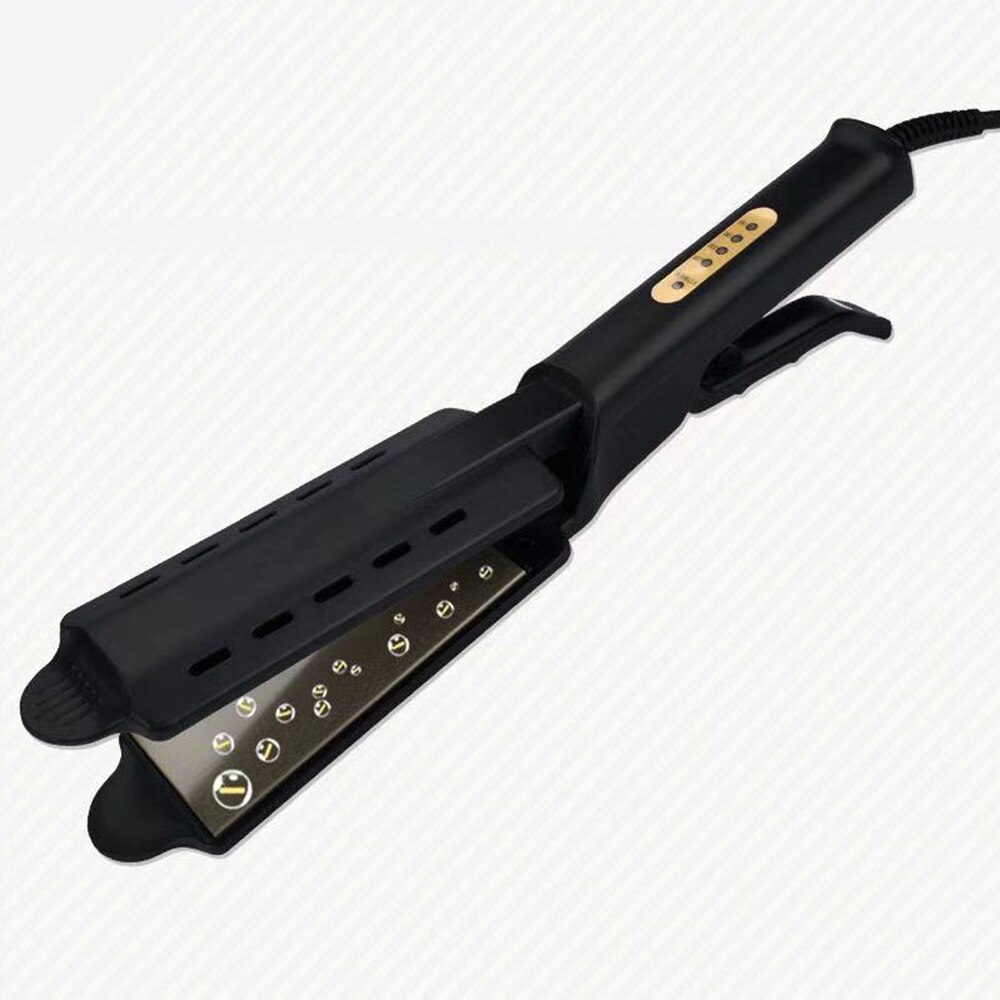Haar-Curling-Eisen Halter – Selbstklebend, Schwarz, Für Glätteisen & Lockenstab, 32 Cm Lang
