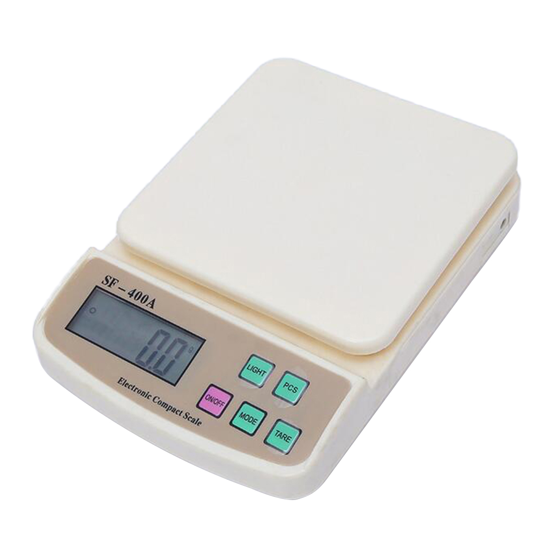 3/5/10kg 1g digital mad køkkenvægt præcisionssmykker elektronisk vægt balance rustfri stål platform med lcd display: N1125 10kg 1g