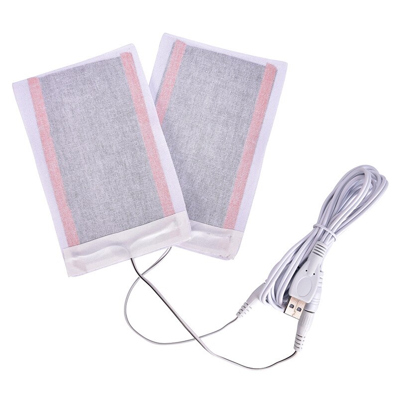 Plantillas calefactables de invierno para hombre y mujer, batería eléctrica, calefacción, calor, 1 par,