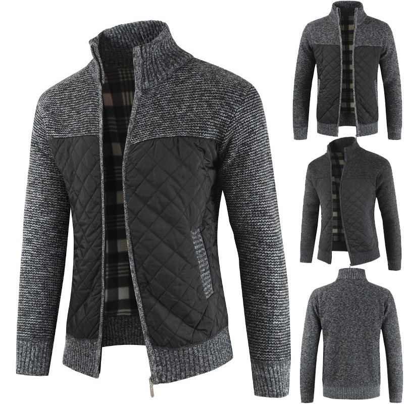 Herentruien herfst winter warme gebreide truien jassen vesten herenkleding casual breigoed