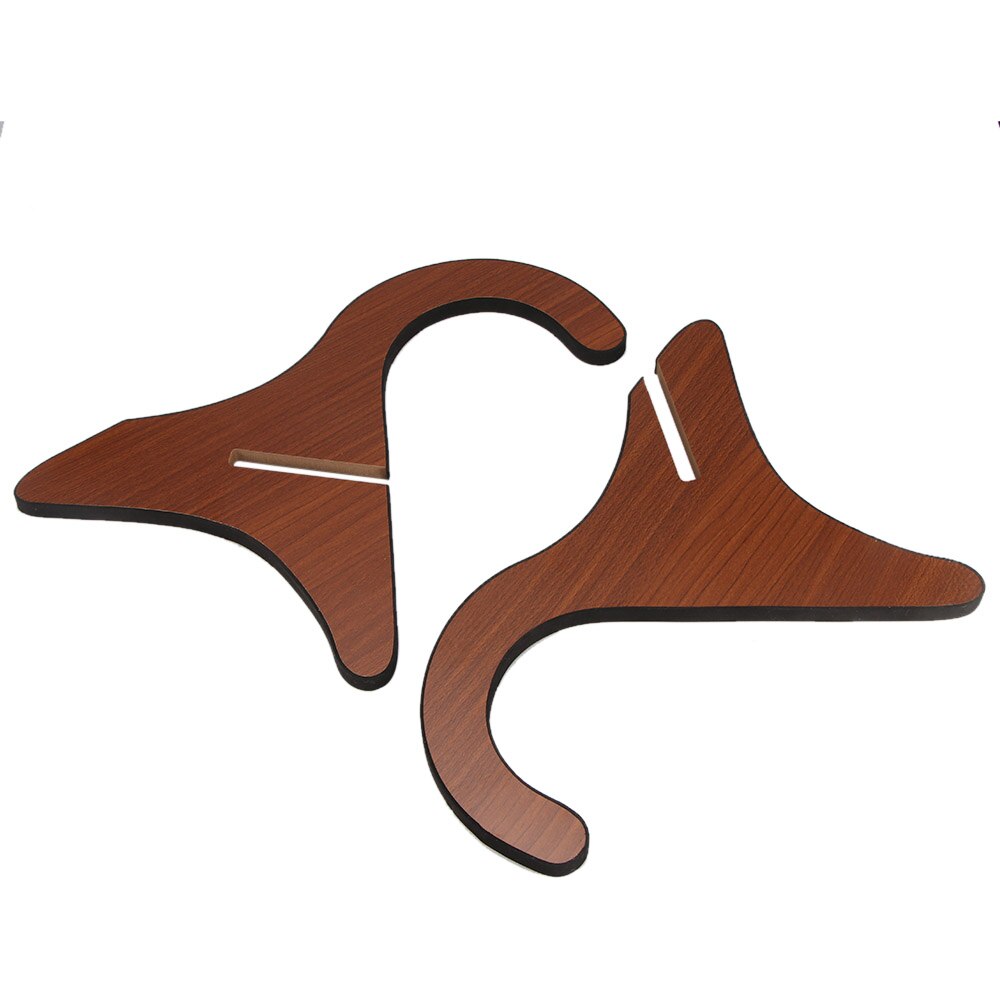 Guitar Stand Foldable Violin Stand Portable Ukulele Wooden Long Stand Bracket Musical Strings Instrument Holder Part Accessories
