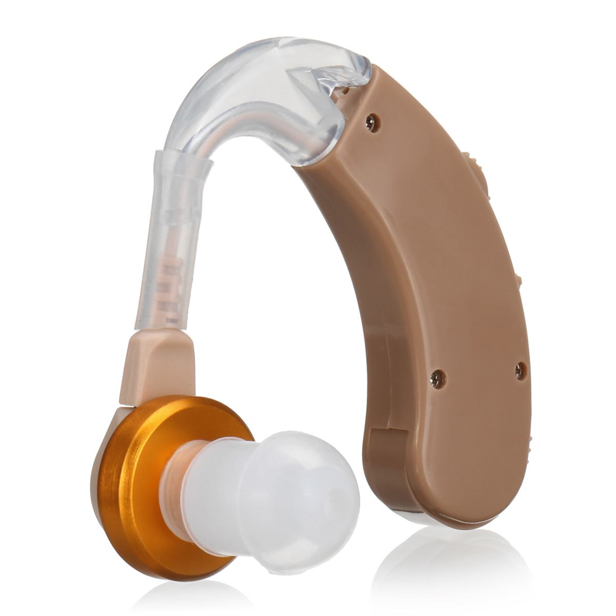 F-168 Hearing Aids Voice Amplifier Device Adjustable Sound Enhancer Ear Care Kit Lightweight For Hearing Impaired Person