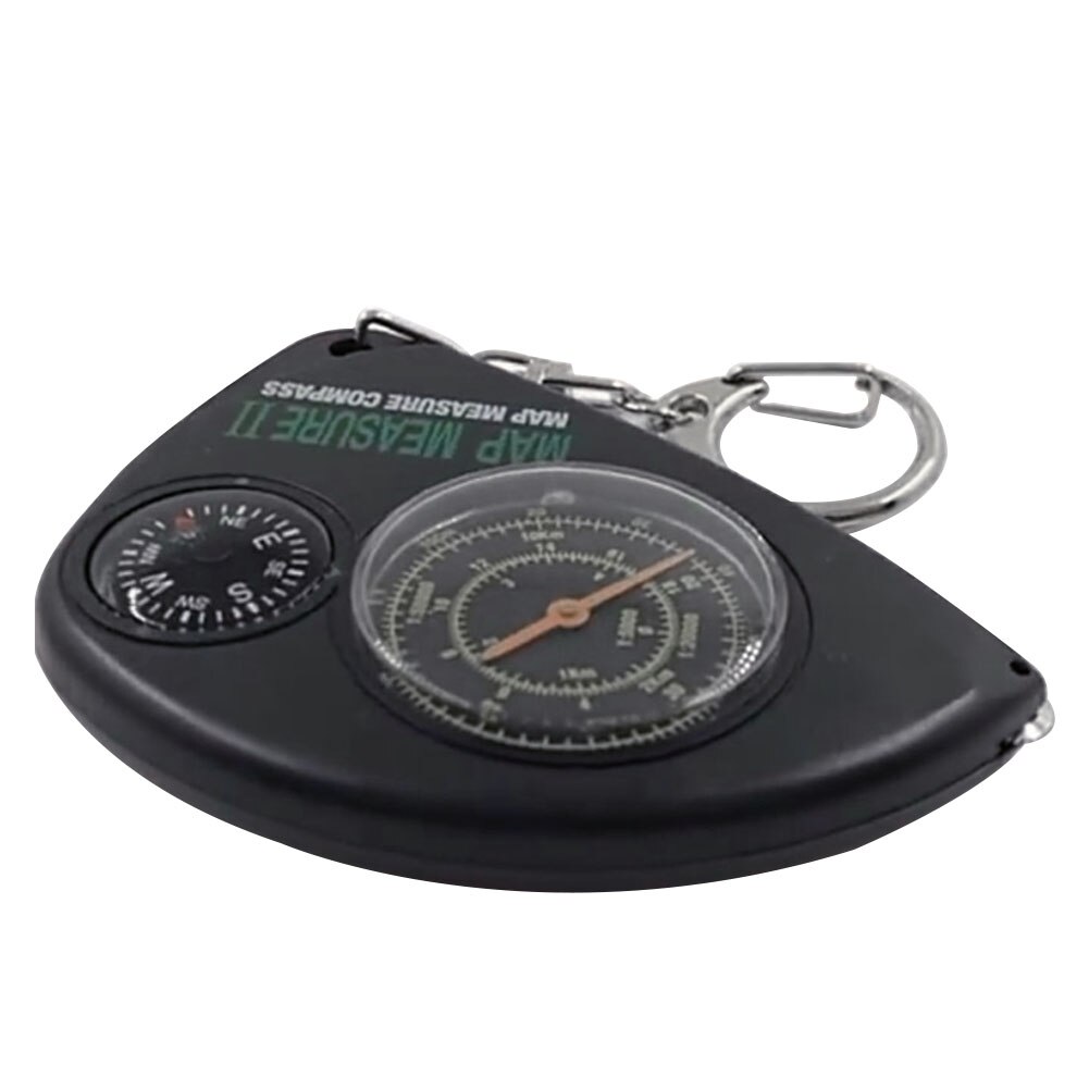 Klimmen Curvimeter Multifunctionele Richting Gids Reizen Kaart Measurer Outdoor Camping Mini 2 In 1 Sleutelhanger Navigatie Tool