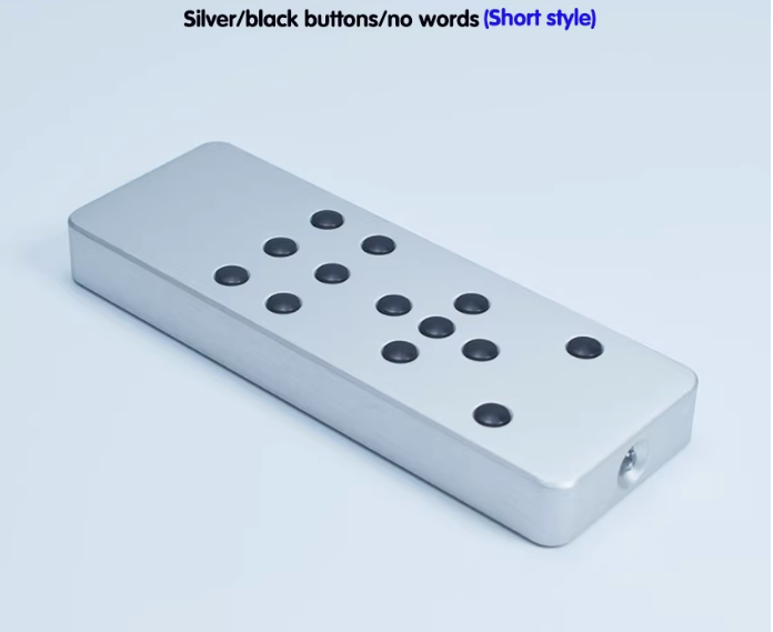 Aluminum Alloy Universal Learning Infrared Remote Control 13 keys for DAC Amplifier CD DVD TV Set-top Box: PURPLE