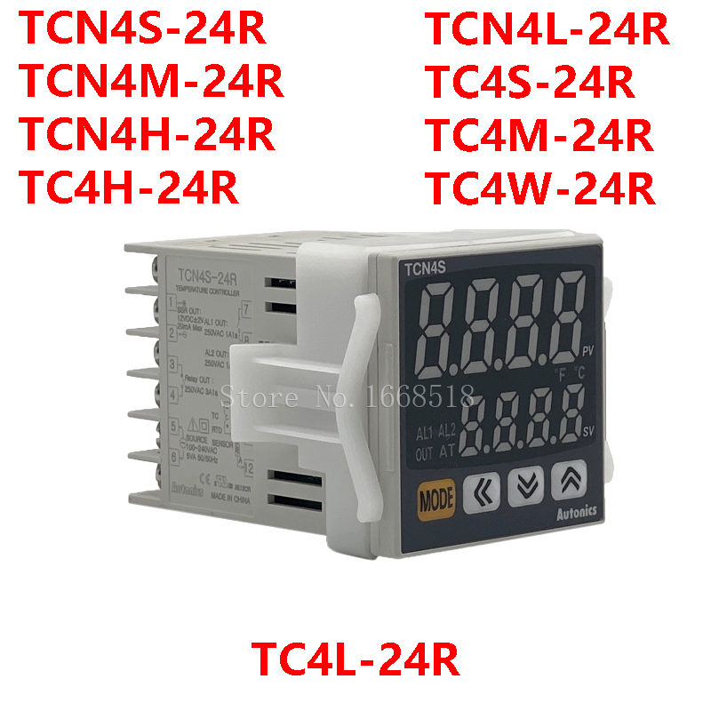 Digitale Temperatuurregelaar Sensor TCN4S-24R TCN4M-24R TCN4H-24R TCN4L-24R TC4S-24R TC4M-24R TC4H-24R TC4L-24R