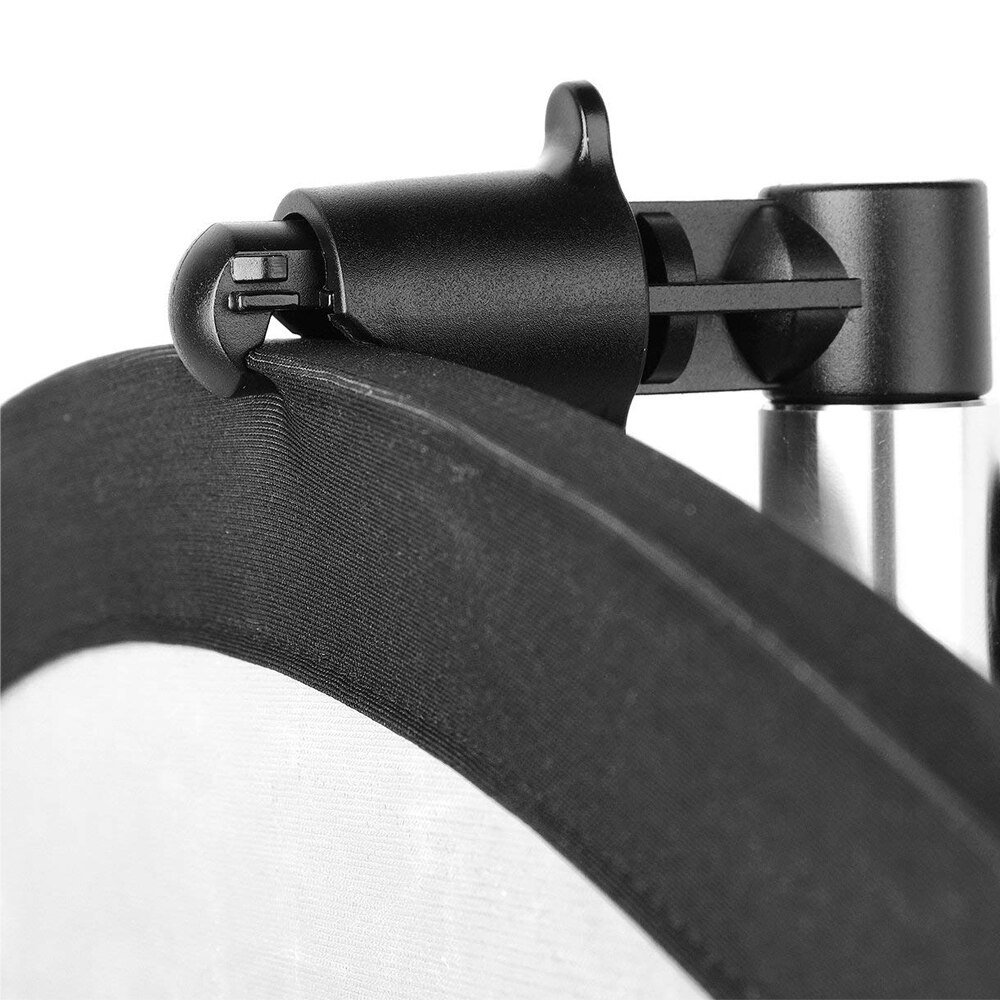 2 in 1 80cm Light Reflector Portable Collapsible Round Photography Reflector Gold &amp; Silver for Portrait Photography Accessories