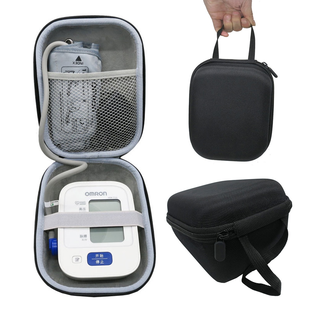 Harde Draagbare Cover Bag Case Voor Omron 10 Serie Draadloze Bovenarm Bloeddrukmeter (BP786 / BP785N / BP791IT)