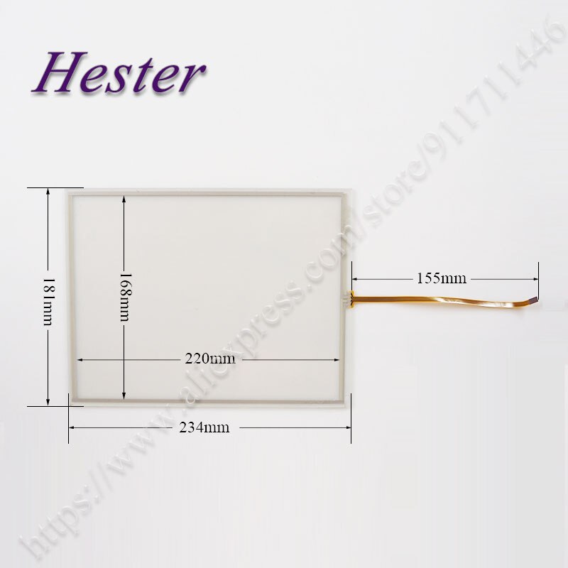 berühren Bildschirm Tafel Glas Digitizer für 6AV6647-0AF11-3AX0 6AV6 647-0AF11-3AX0 KTP1000 Touchscreen