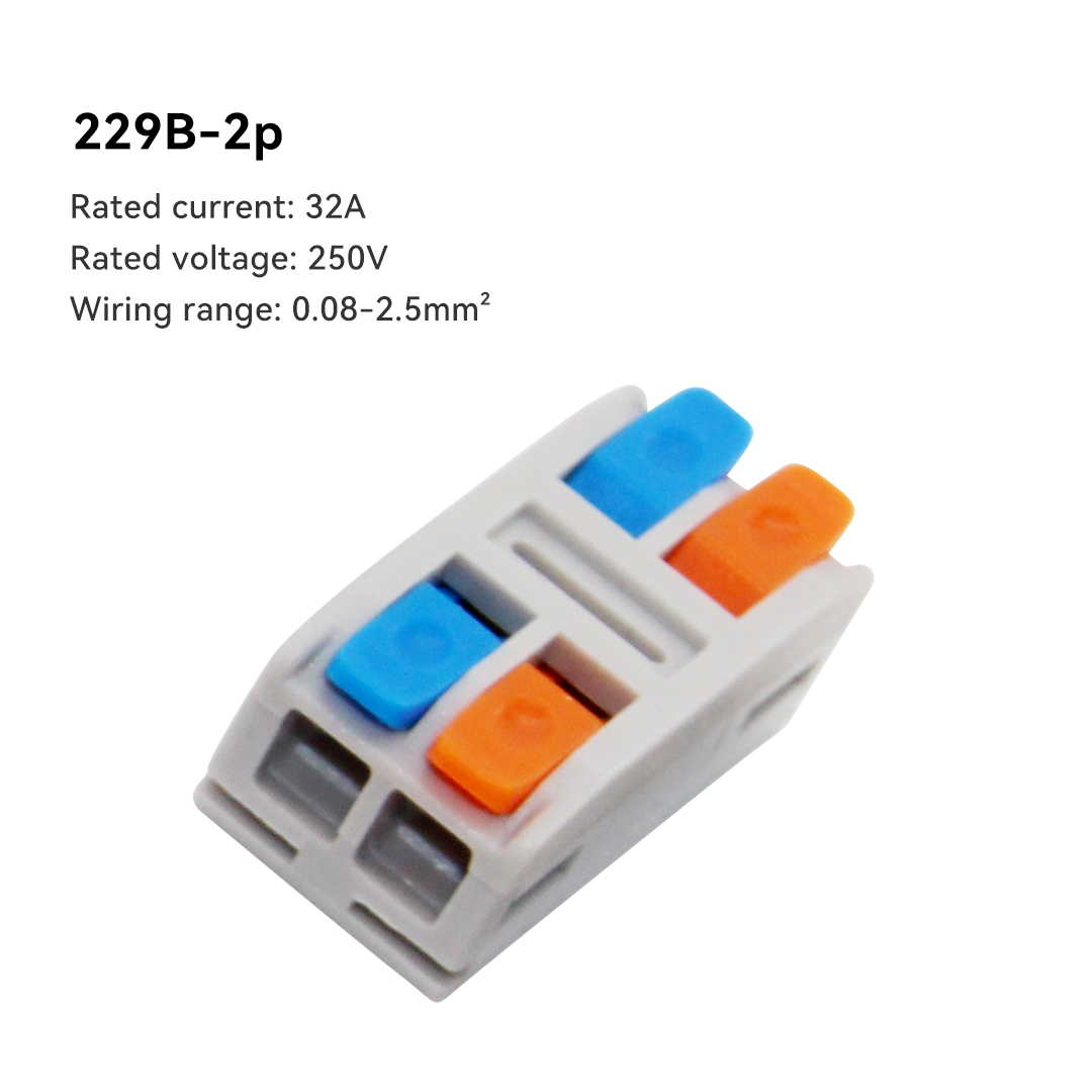 10PCS Quick Electrical Wire Connectors Universal Compact Splicing Terminal Blocks Push-in Home Cable Connectors: green