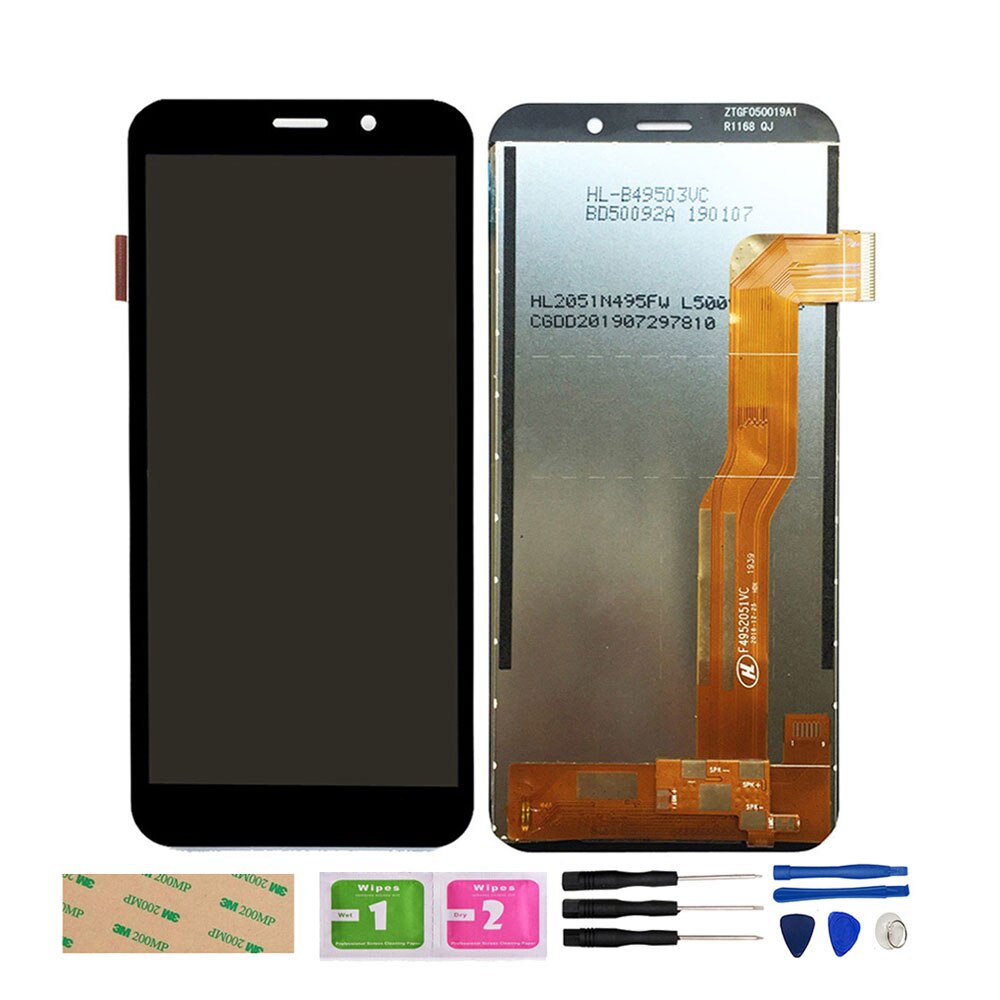 For Leagoo S10 LCD Display Touch Screen Digitizer Phone Parts Assembly: Z10 Black Tool