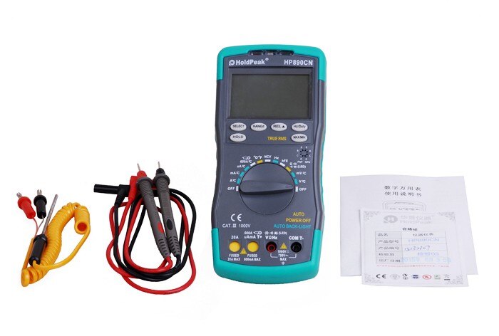 Holdpeak HP890CN AC DC LCD Display Electric Handhe... – Grandado