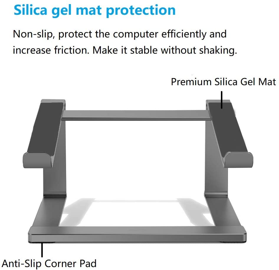 Notebook Computer Beugel Macbook Aluminium Stabiele Basis Desktop Kantoor Computer Beugel Warmteafvoer Anti-Val Beugel