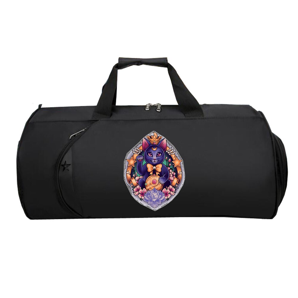 Bolso de viaje para hombre, Maleta de equipaje, bolso grande de hombro multifunción grande para aficionados al anime Sailor Moon de dibujos animados: 06