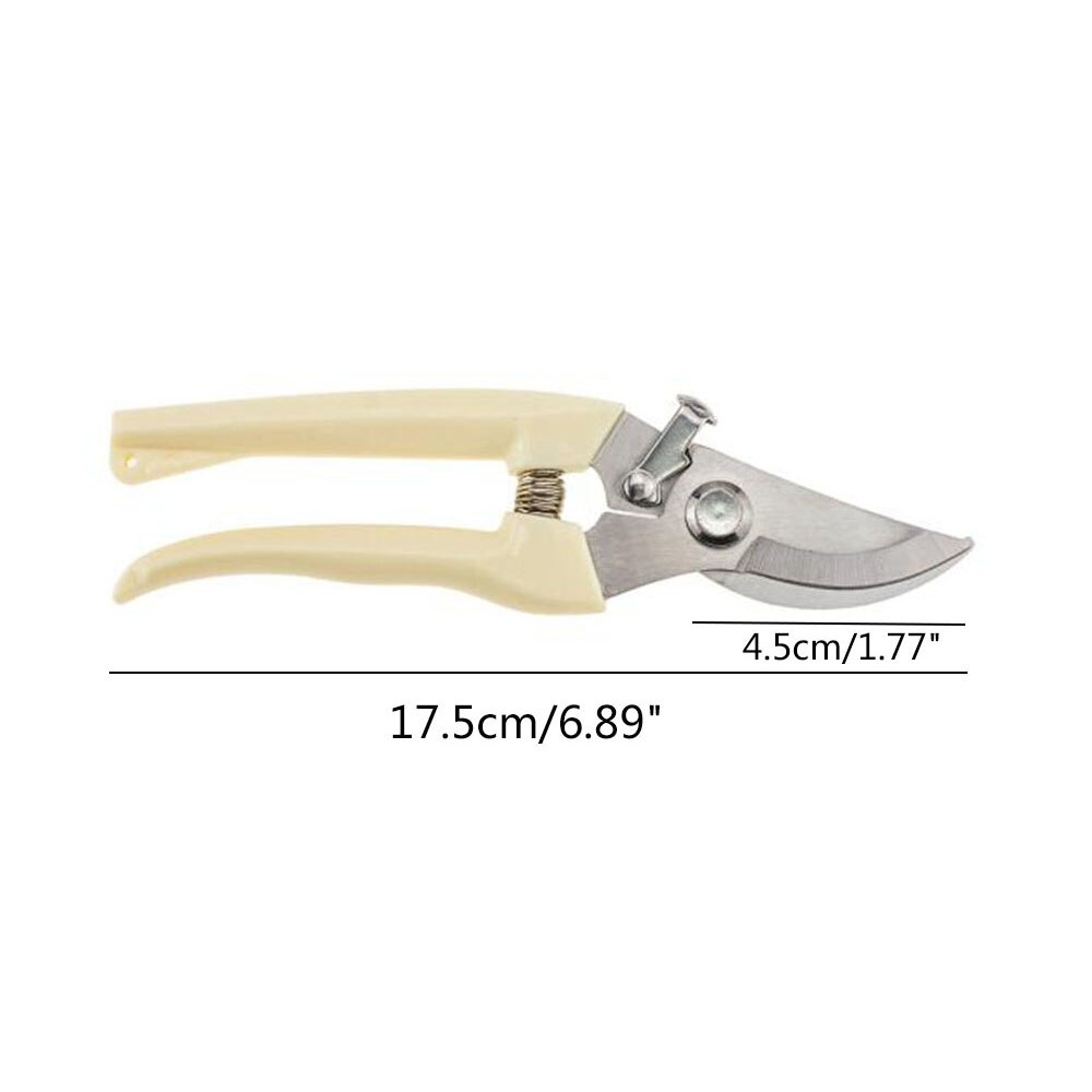 17.5cm beskärare trädskärare trädgårdsskötsel beskärningsax sax rostfritt stål skärverktyg set hem verktyg halkskydd