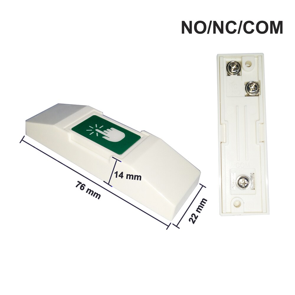 Press Push Exit Electronic Lock Release Switch Optional No Touch Door Access Control Exit Button