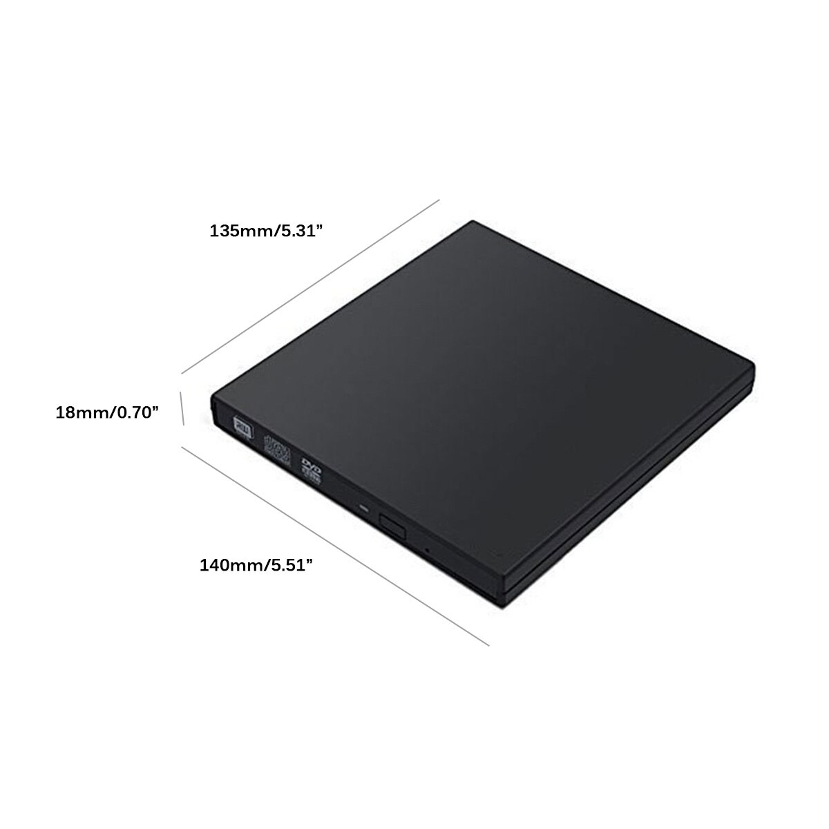 External Hard Drive USB3.0 DVD RW HD Hard Disk Mobile HDD Storage Devices For Macs Computer Desk Laptop