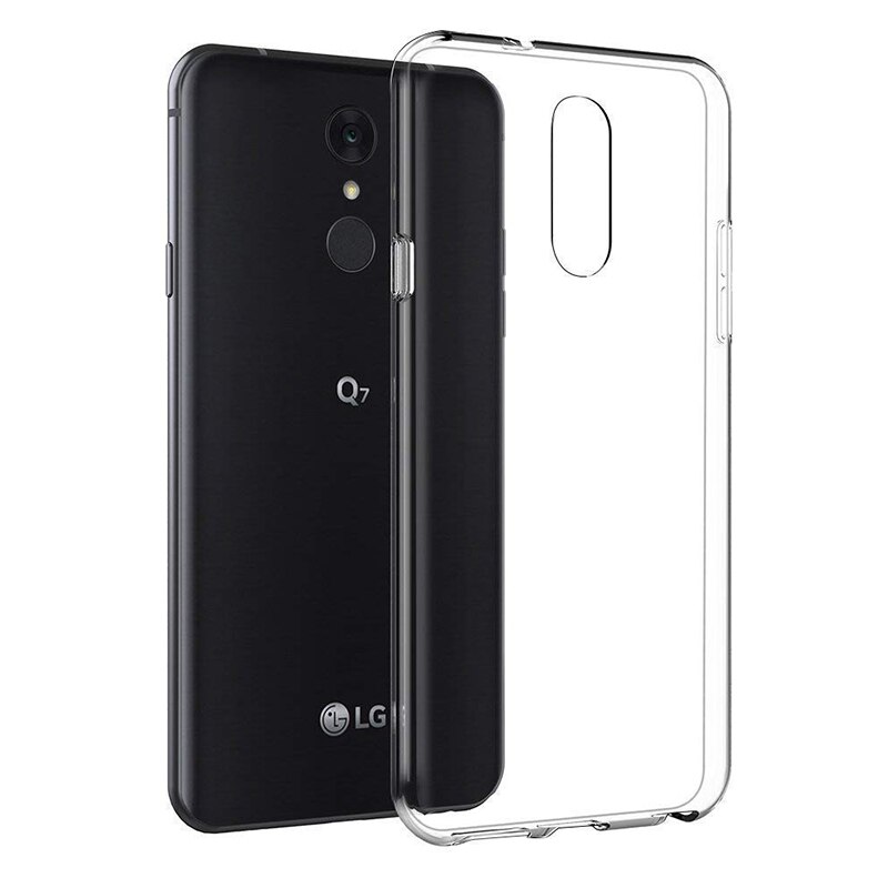Per LG G6 Custodie Chiaro Caso di TPU Per LG V40 V50 V30 V20 Dello Stilo 4 Stylo 5 Q6 Q7 Q8 schermo del telefono Della Copertura Per X Power 2 3 Qstylus Più