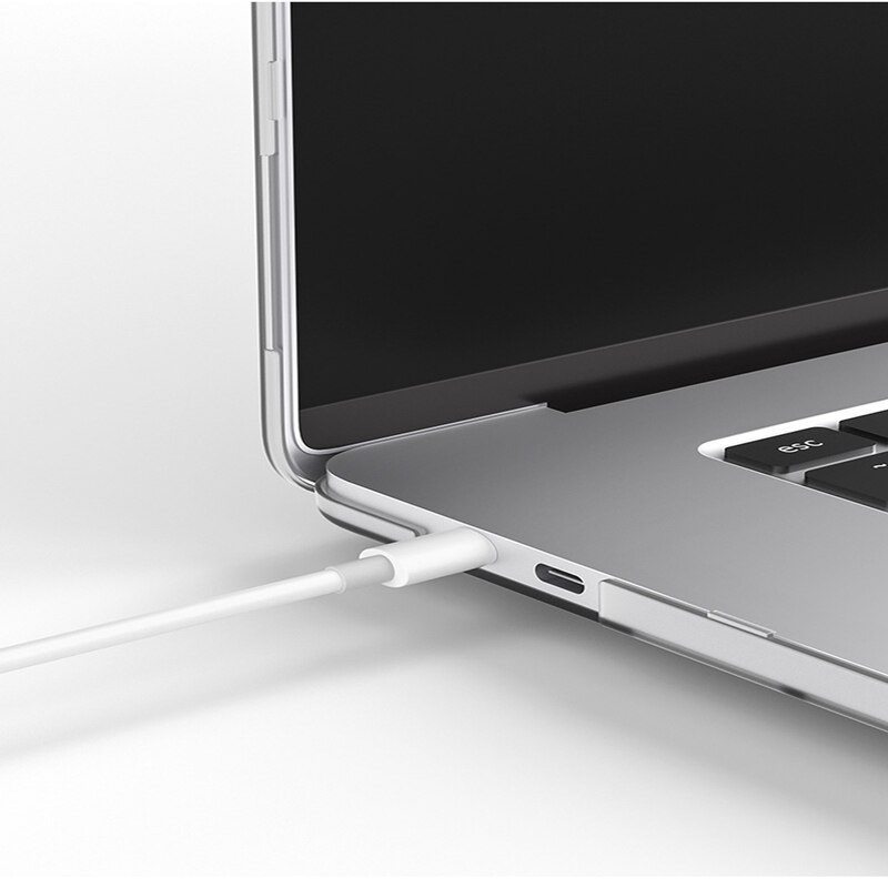Nowy miękki futerał na laptopa TPU do macbooka Air 13 M1 M2 etui do macbooka Pro 14 etui na Chip Air 13.6 pokrowiec Macbook Pro 13