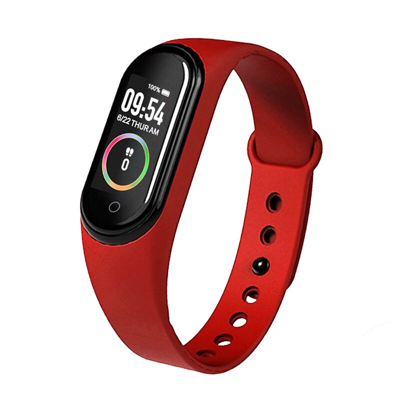 M4 Smart Bracelet Blood Pressure Heart Rate Pedometer Health Monitoring Mobile Sports Bracelet Phone Monitoring