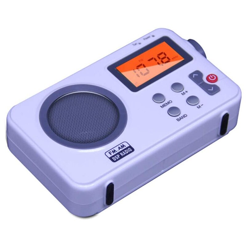 Outdoor LCD Display Portable Radio Earphone Port DAB Digital AM FM Stereo Home T8DA