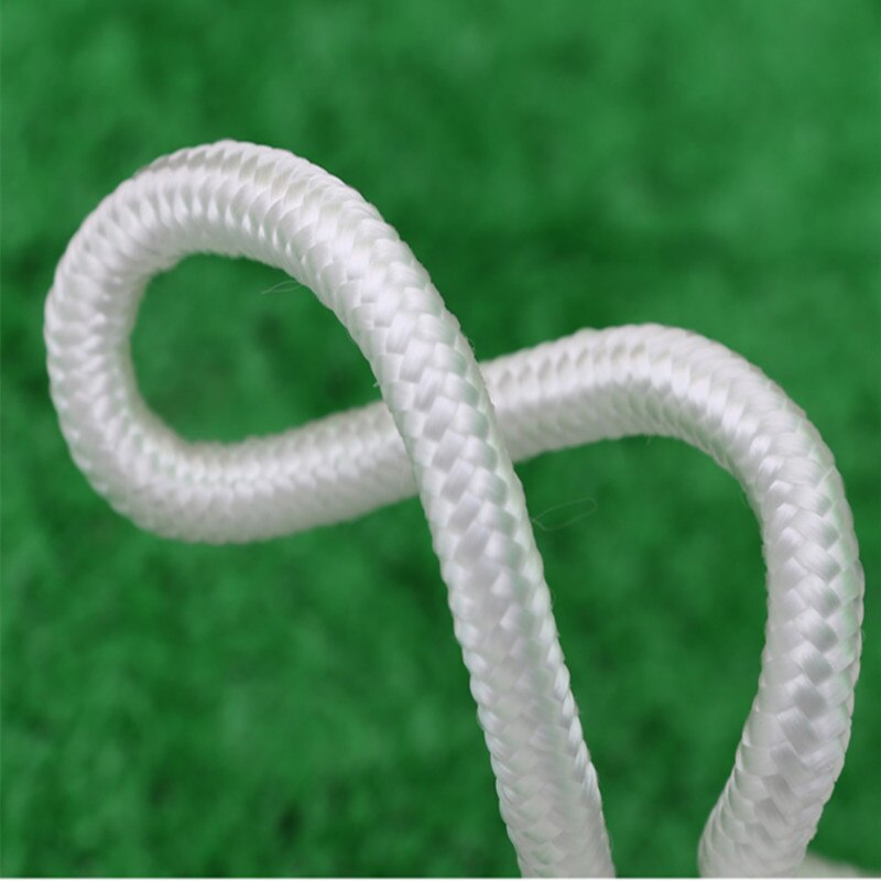 Nylon Braided Decorative Rope Polyester Binding Rope Flagpole Cord Clothes Greenhouse String Polypropylene Solid Truck Cord