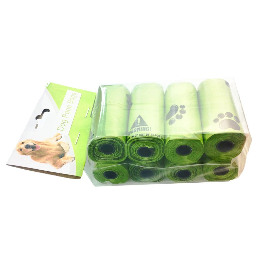 Scented Dog Waste Bags Compostable Poop Bags Earth Friendly Plant-Based Poop Bags For Dogs Extra Thick Waste Bags: 8 rolls