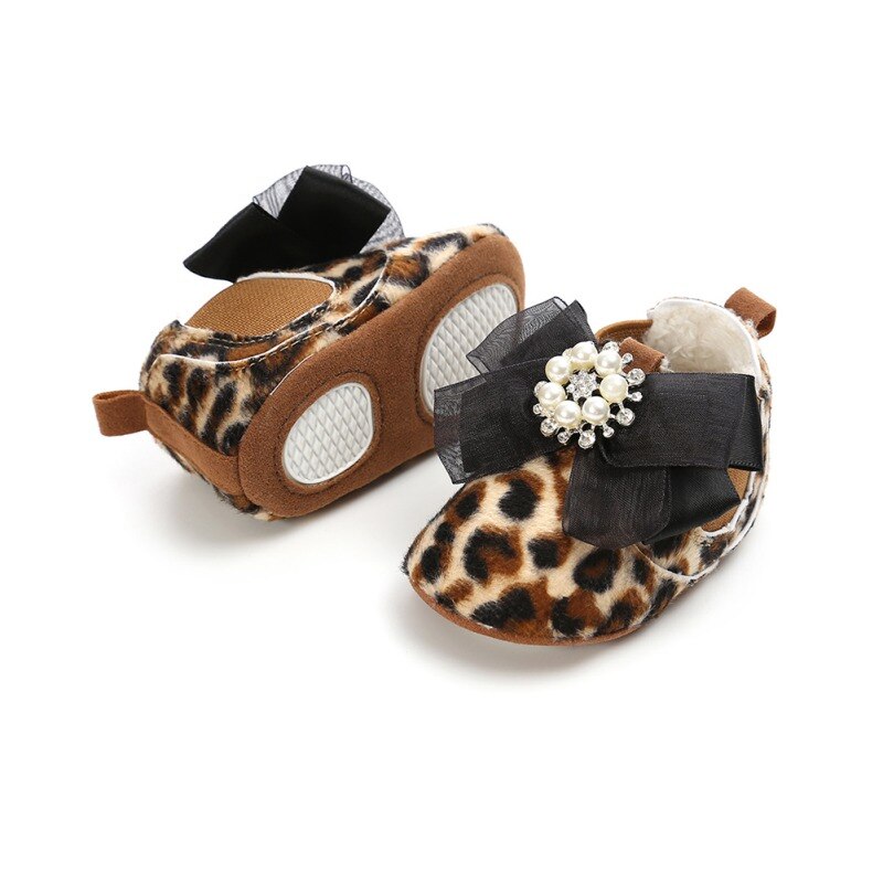 Baby Laarzen Bloem Pu Leer Baby Mocassins Schoenen Sofe Sole Baby Meisjes Jongens Schoenen Laarzen